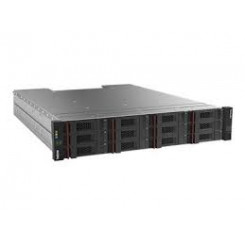 Lenovo ThinkSystem DS Series Dual IOM LFF Expansion Unit - Storage enclosure - 12 bays (SAS-3) - rack-mountable - 2U
